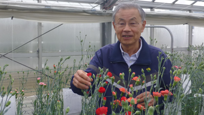 新コラム　花づくりの現場から　宇田明さん.