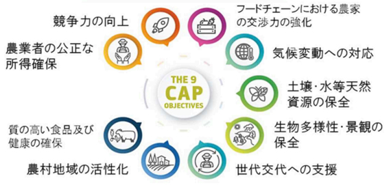 次期 CAP の９つの目標