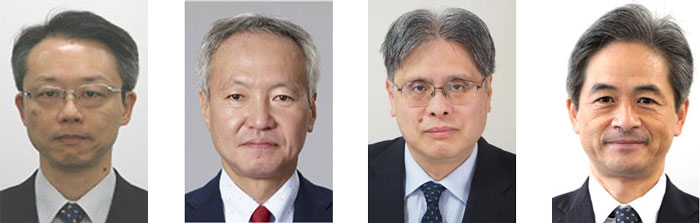 写真左から、渡邊毅氏、渡邉洋一氏、長井俊彦氏、森重樹氏