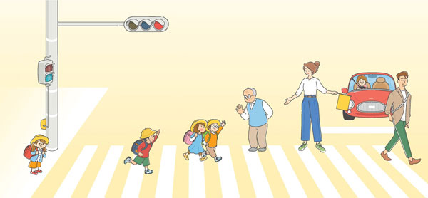 4月4日「こども見守り活動の日」新小学1年生の交通事故防止を啓発　こくみん共済-coop