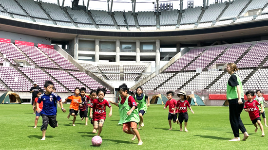 サッカー体験