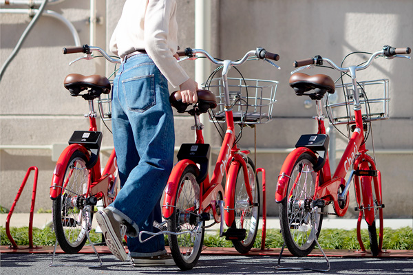 リースでシェアサイクル用自転車を調達　チャリチャリとＪＡ三井リースが協業