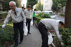 地域の清掃活動 ＪＡ共済連役職員参画