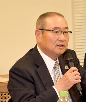 「生産調整を廃止すれば米価が暴落しかねない」と心配するＪＡいわて中央の佐々木雅博組合長