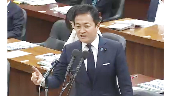「国は価格政策から手を引き所得補償に切り替えるべき」と説く玉木雄一郎・国民民主党代表