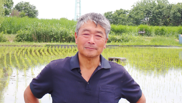 「米の需要はもっと増やせる」と話す浅子幹夫さん（埼玉県さいたま市）