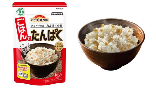 新発売の「ごはんでたんぱく」
