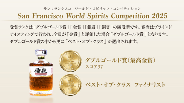 SFWSC 2025でダブルゴールドを受賞