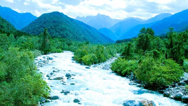 県産米「富富富」生む源泉　水の循環を守る取り組み始動　富山県
