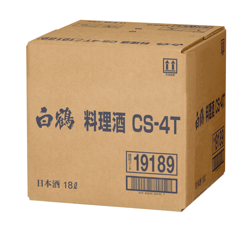 「白鶴 料理酒 CS－4T（代替肉用料理酒）」荷姿