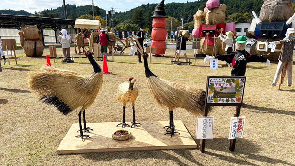 ミニかかしグランプリの「子育て上手」
