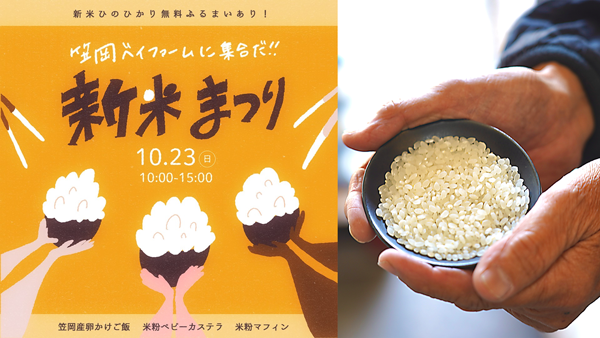 岡山県笠岡市産の新米「ひのひかり」