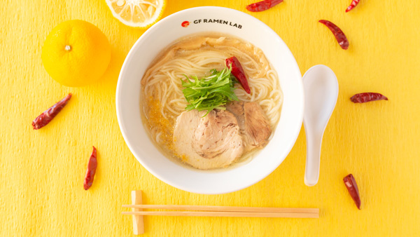 鶏清湯のすっきり柚子塩ラーメン