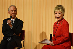 芳村真理・雑賀慶二両氏が米食と健康長寿巡り対談