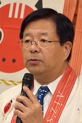 室井照平会津若松市長