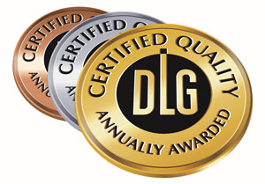 「DLG食品コンテスト」のメダル