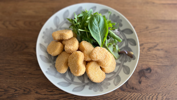 レンジであたためるだけで食べられる「鶏とおからのチキンナゲット」