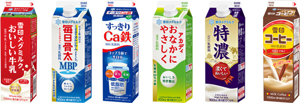 賞味期限延長商品画像（一部）