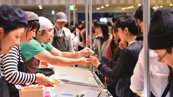 北海道地チーズの直売コーナー