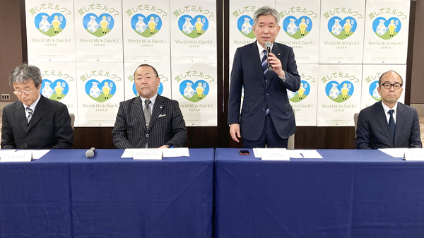 写真＝生乳需給の難しい局面でＪミルク新執行部が船出。「原点に返り