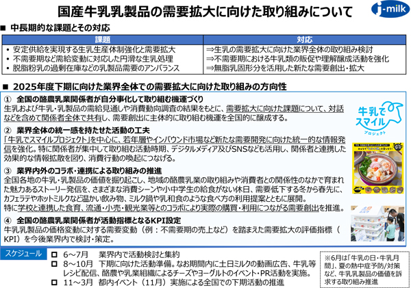 Ｊミルク新執行部発足