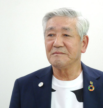 温泉川寛明代表理事組合長