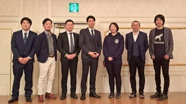 出席したＡＩＦＢのメンバー