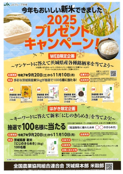 キャンペーンのチラシ