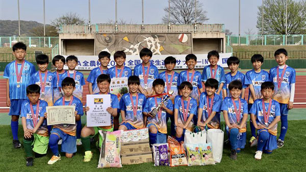 準優勝の「フェリアズーロ」（岡山県）