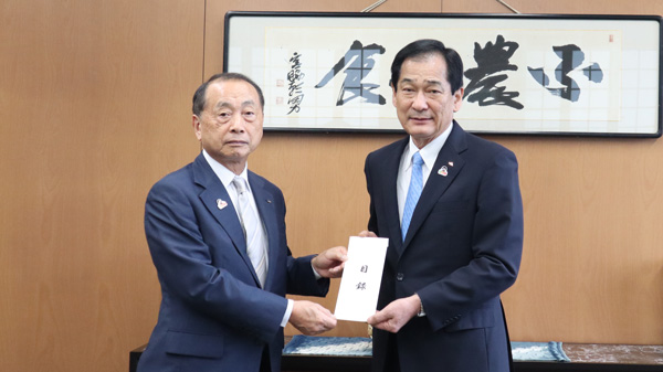 「一日も早い復旧を」　大雨被害でＪＡグループ福岡に災害見舞金　全国機関