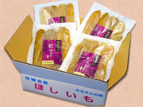 対象商品の「干しいも（紅はるか） 約1.2kg（約300g×4袋）」