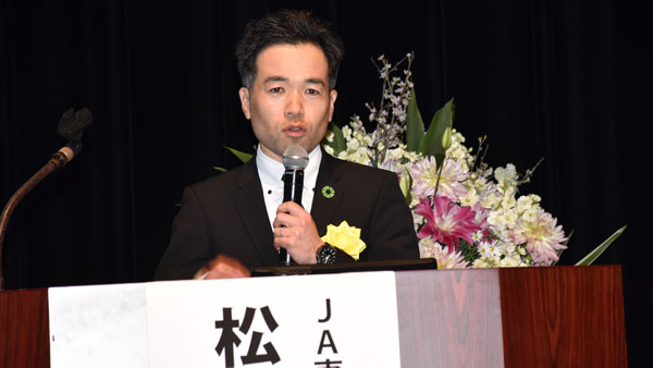 ＪＡ壱岐市営農部農産園芸課の松嶋新さん