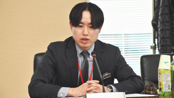 ＪＡ全農みやぎ生産資材部営農支援課の野坂涼氏