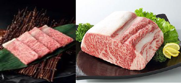 「おかやま和牛肉」サーロイン1皿（1848円・税込）