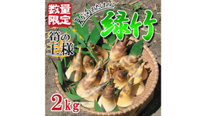 夏が旬の珍しいタケノコ　鹿児島県産「緑竹」販売中　ＪＡタウンs.jpg