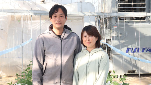 原田諭さんと理香さん夫妻