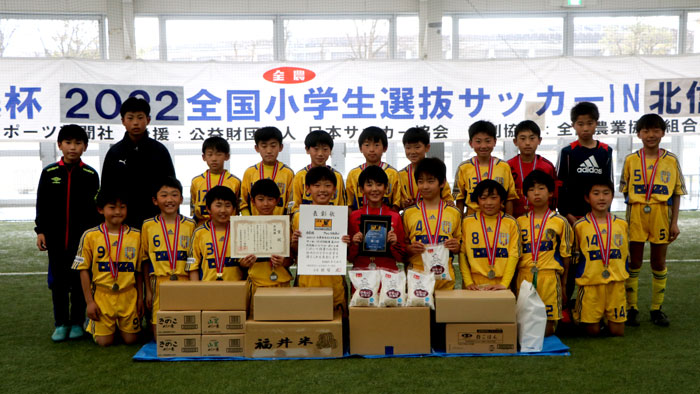 準優勝のフォルツァ松本Jr