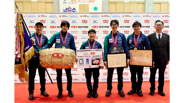 男子優勝チームの「長野選抜」