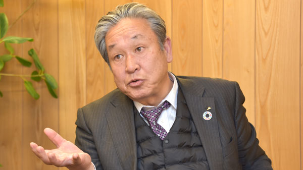 茨城県ＪＡ常陸組合長　秋山豊氏