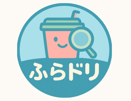 「ふらドリ」（C-COM）のロゴ