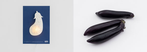 「灯るおやさい」ナス