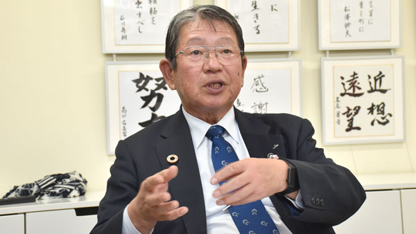 前ＪＡ全中副会長の菅野孝志氏