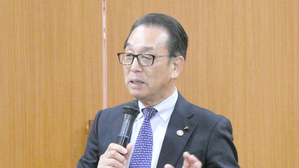 【農協研究会】ＪＡはだのの宮永均組合長