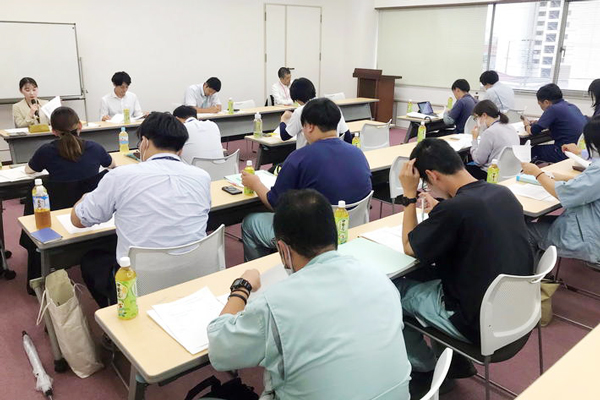 加工かぼちゃ出荷販売会議の様子