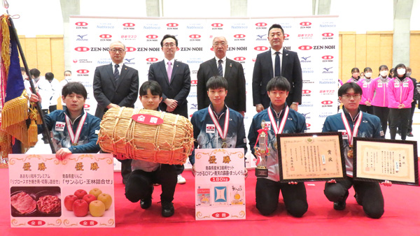 男子優勝チームの「北見選抜」
