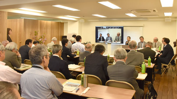 サロンＪＡcomで開かれた農協研究会