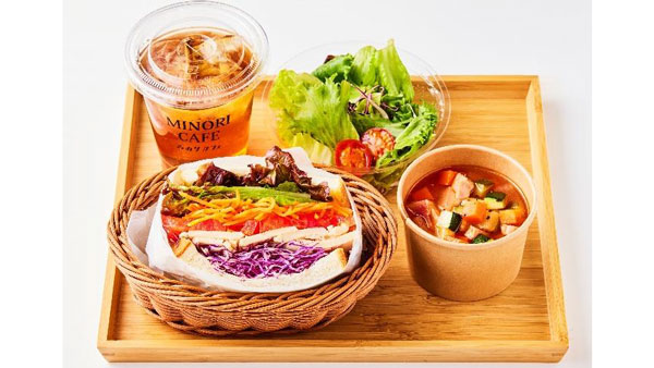 一番人気！選べる「みのりセット」（スープセット（1290円・税込）