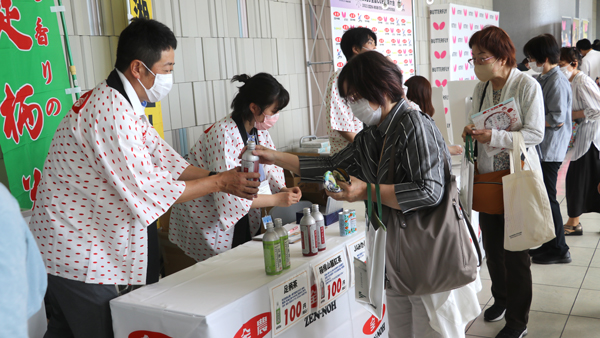 神奈川県産飲料の販売
