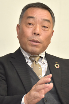 ＪＡ茨城県中央会代表理事会長　八木岡努氏