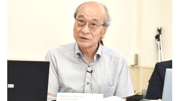 東京大学名誉教授　谷口信和氏